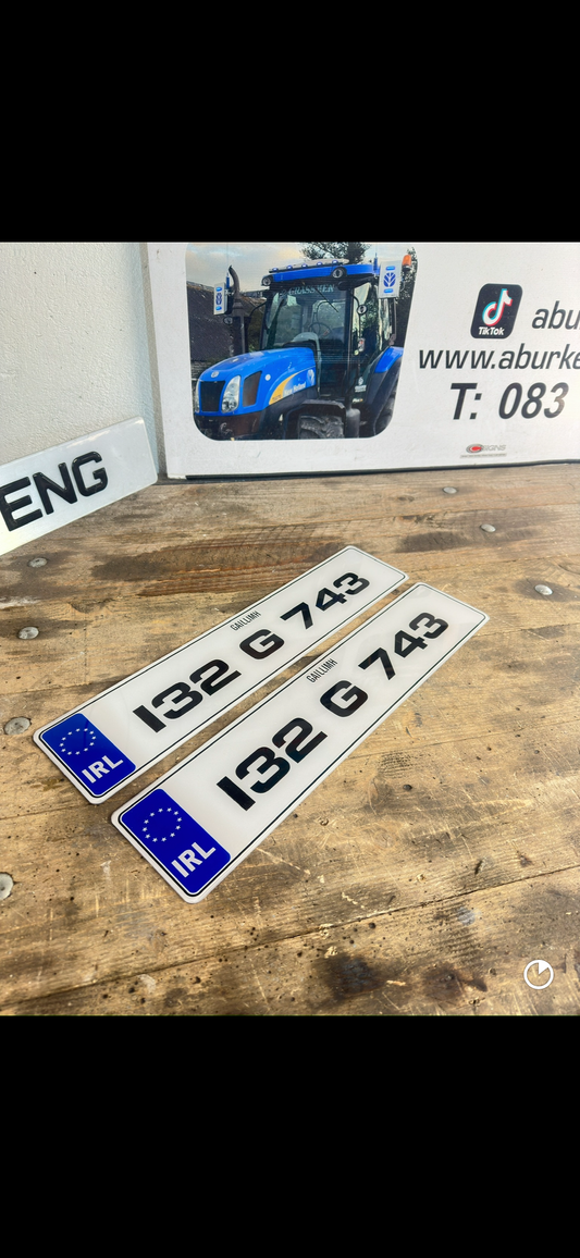 35mm Sporty Plates