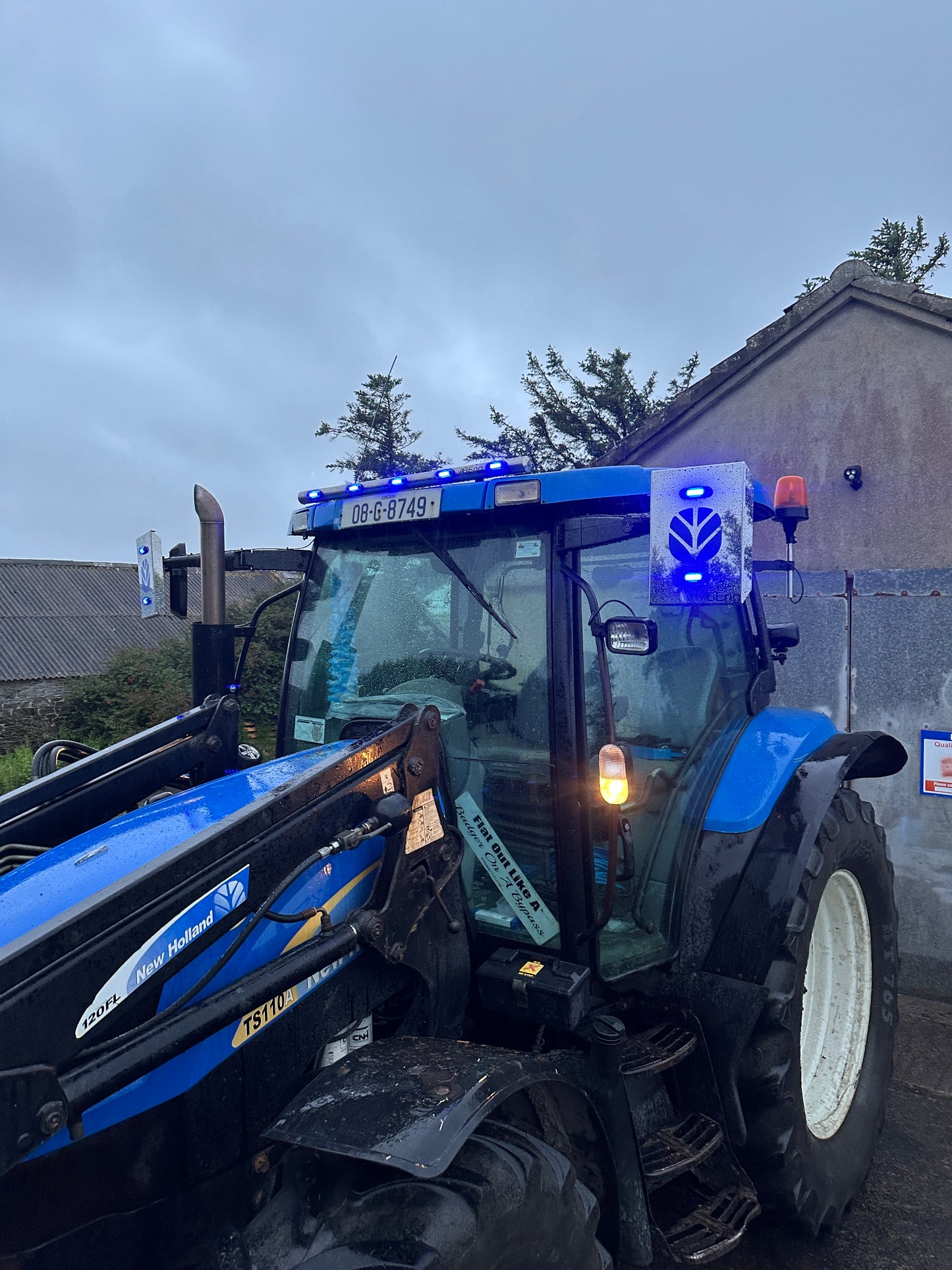New Holland Standard Mirror Guards