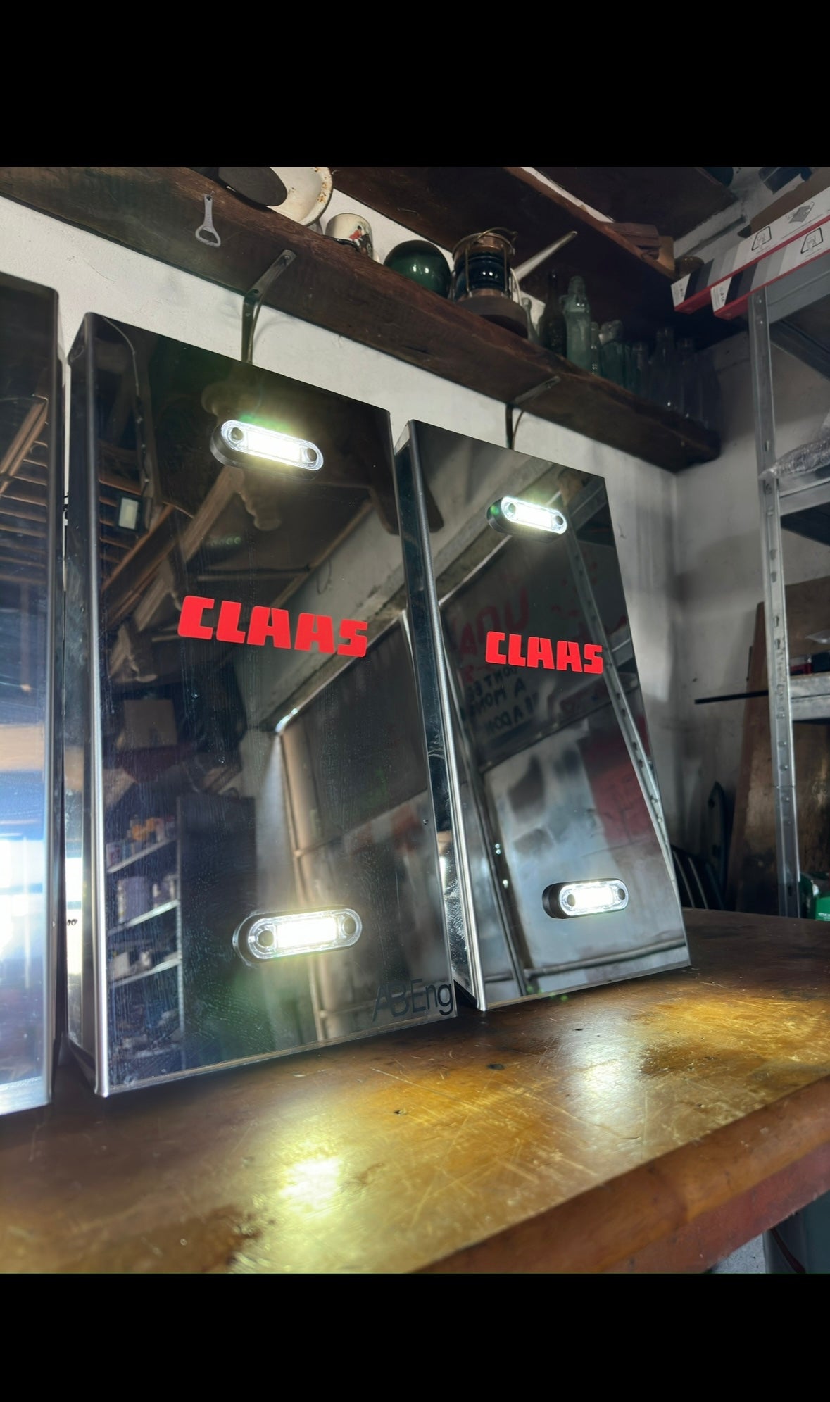 New Style Claas Mirror Guards