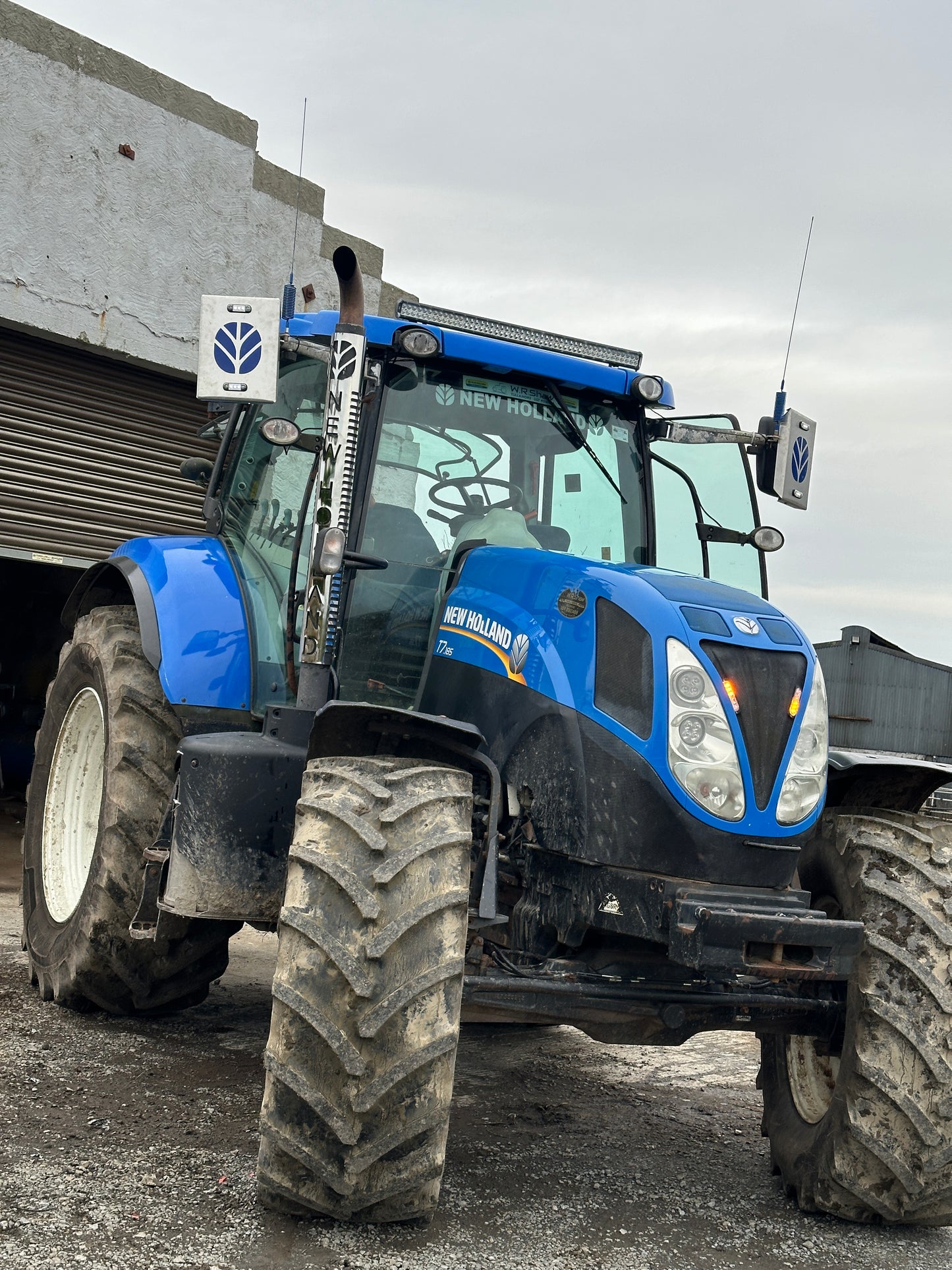 T7 New Holland Exhaust Guard