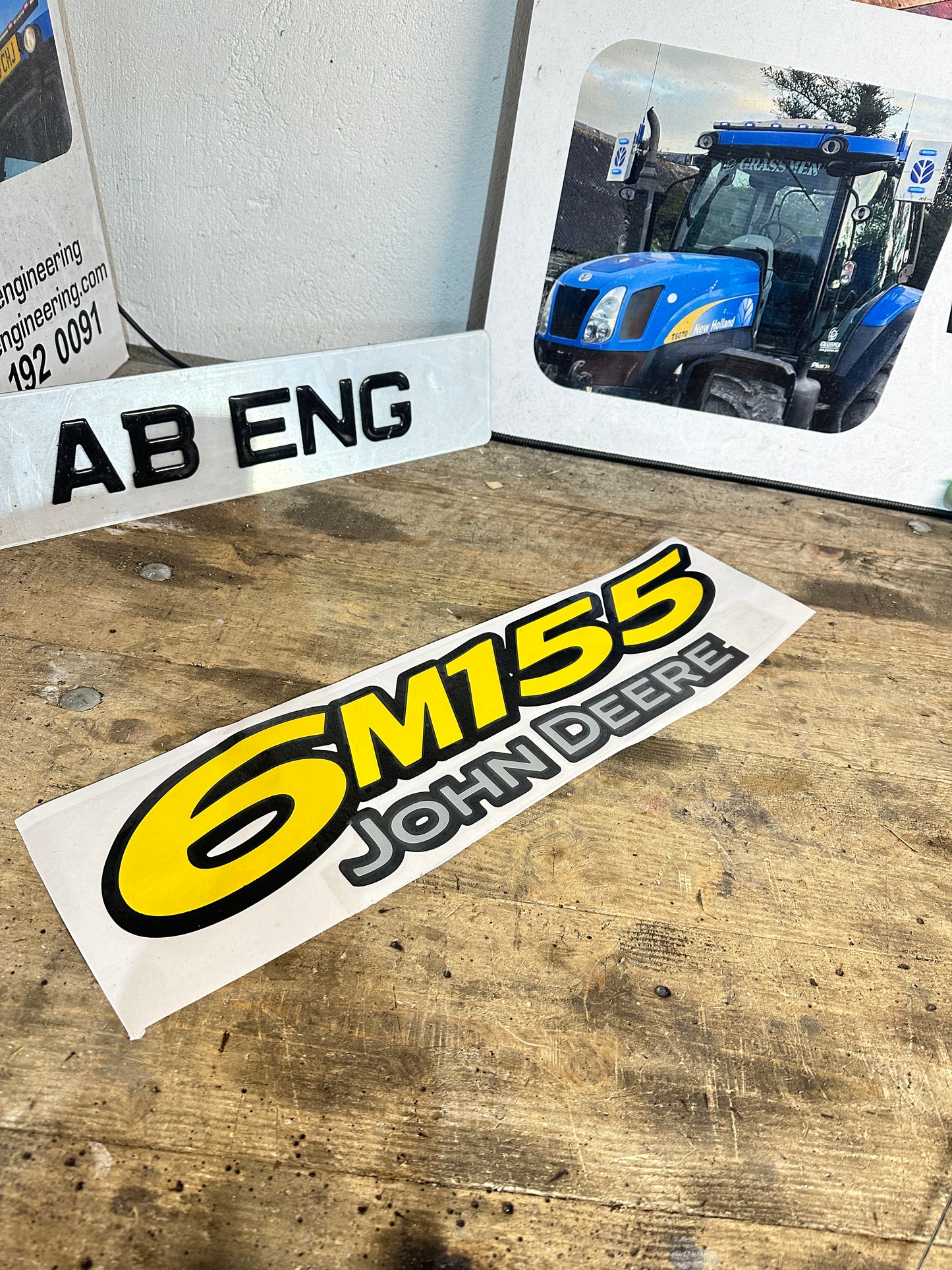 John Deere M Series Sticker