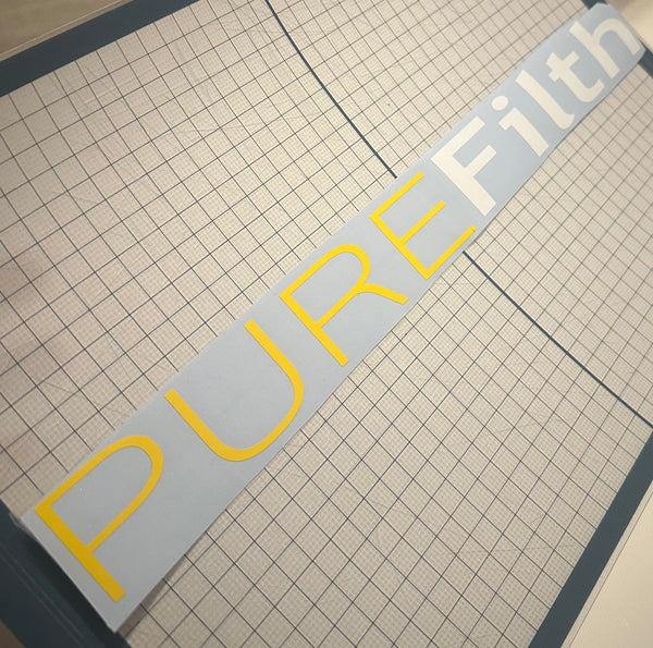 Pure Filth Sticker – ABEng