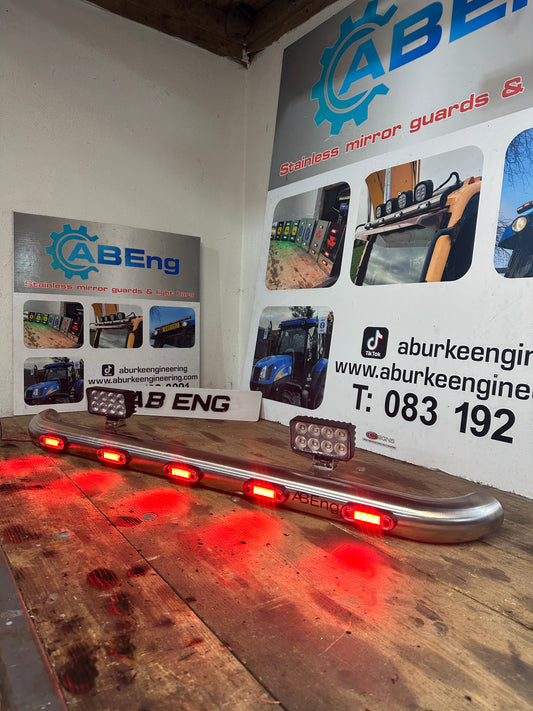 Rear Caddy Light Bar Bend Back